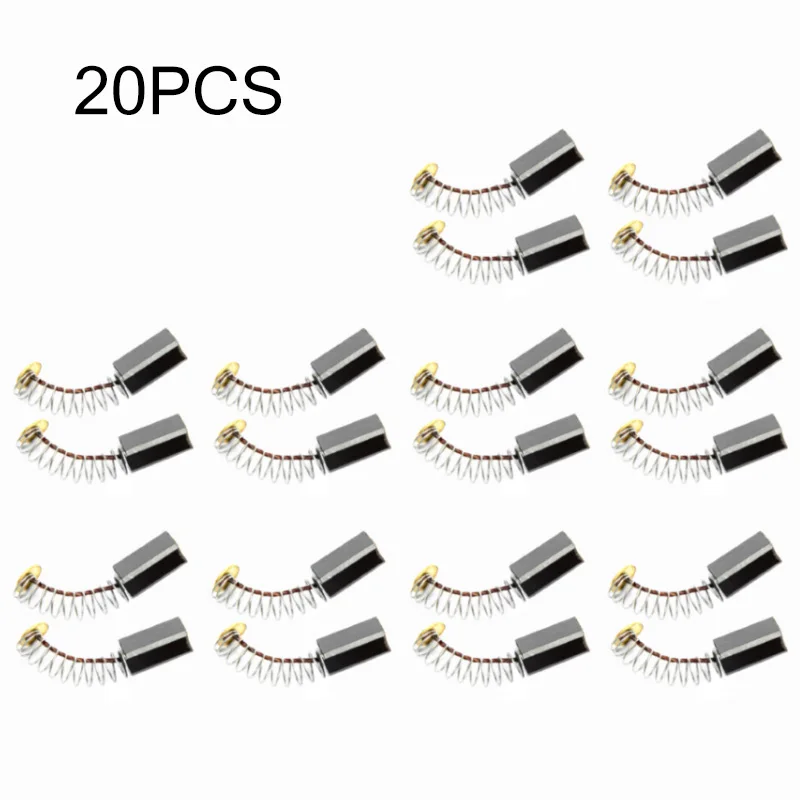 

2/10/20pc Carbon Brush Electric Hammer Angle Grinder Graphite Brush Power Tool Replacement For Motor Dremel Rotary Tool 12x8x5mm