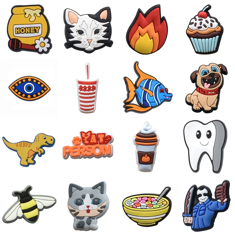 

Shoe Charms Men Girl Decorations for Crocs Kids Boy Set Jeans Wholesale Bulk Gifts Para Pins Packs Women Charm Shoes Accessories