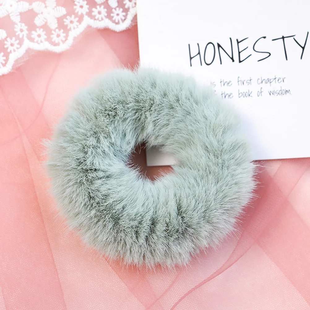 

5 PC Hair Accessory Girls Adult Accessories Tie Ponytail Holder Headgear Rope Fur Tiara Miss Imitation Ring