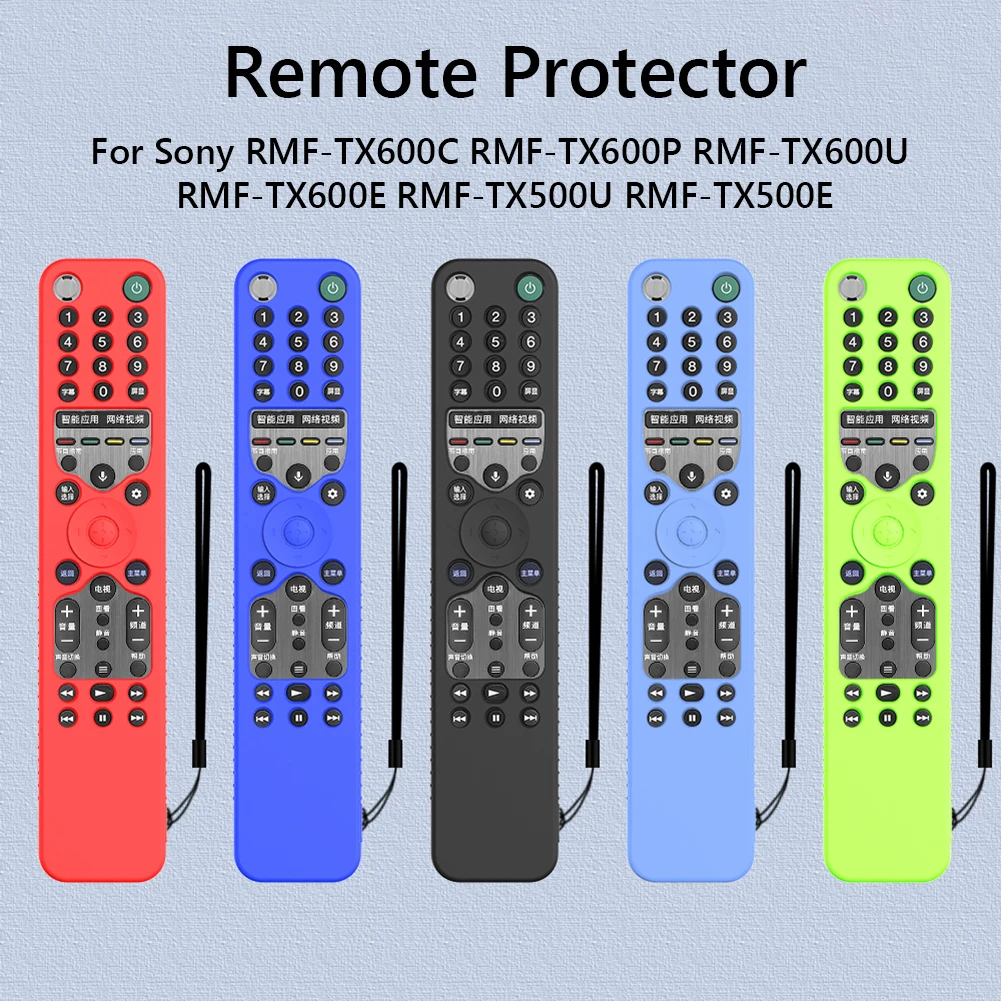 

Силиконовый чехол для пульта дистанционного управления для Sony RMF-TX600U RMF-TX500U, защитный чехол для Sony RMF-TX621U, чехол для пульта дистанционного упр...
