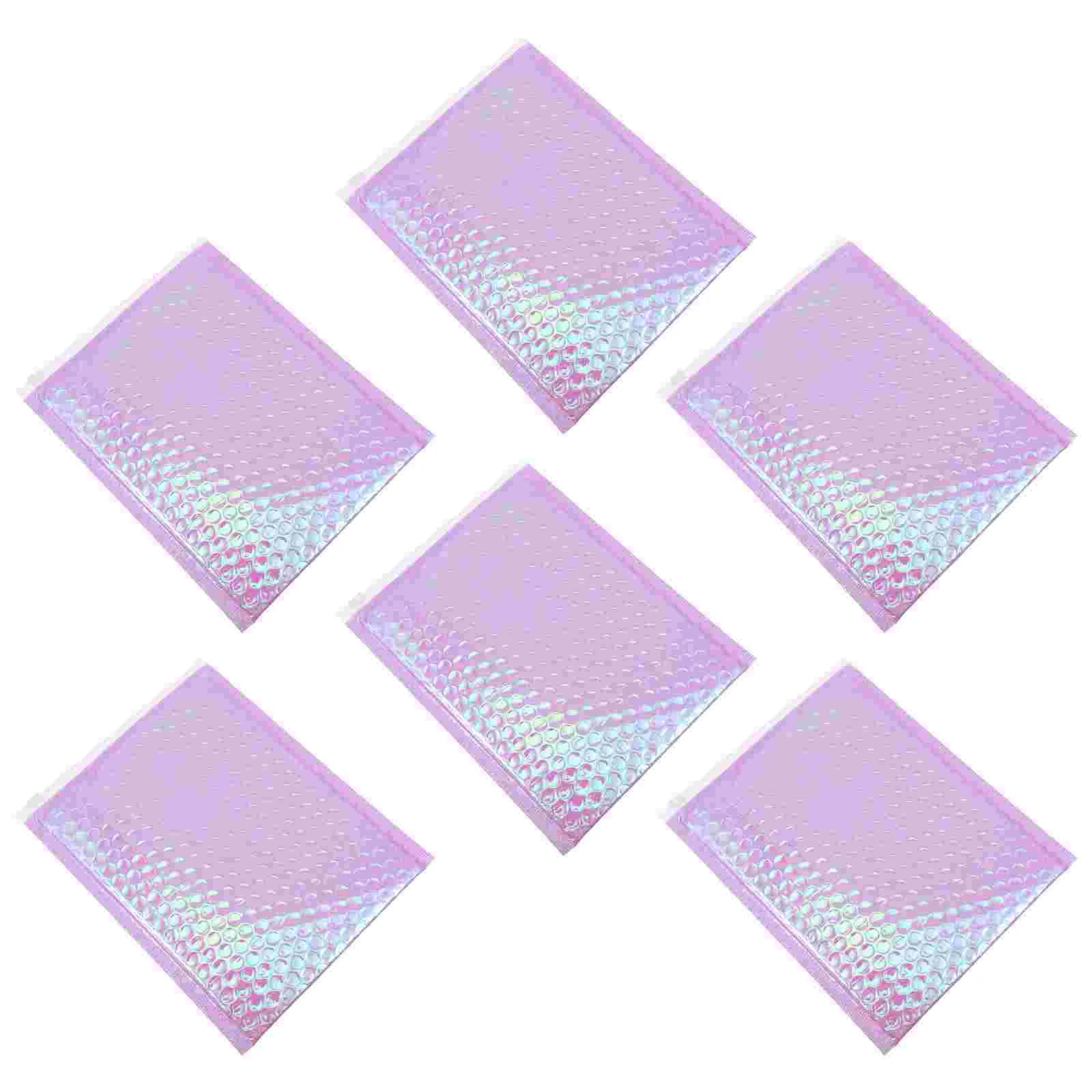 

6pcs Express Delivery Packaging Bags Tear Resistant Bubble Packaging Pouches