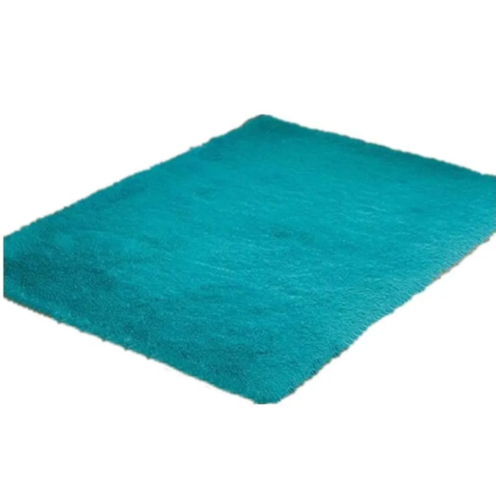 

Soft Fluffy Rugs Anti-Skid Shaggy Area Rug Floor Mats For Living Rooms Bedroom Bathroom Home Supplies Large Size