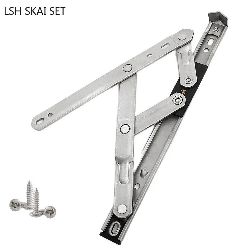 

1 шт., четырехзвенные открытые двери из нержавеющей стали 304