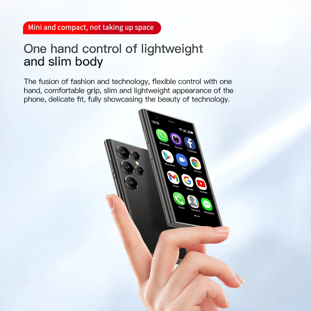 Мини - смартфон SERVO S25 Android 8.1 двойная карта 3 0 дюйма HD аккумулятор 2400 мАч WIFI Bluetooth 4G