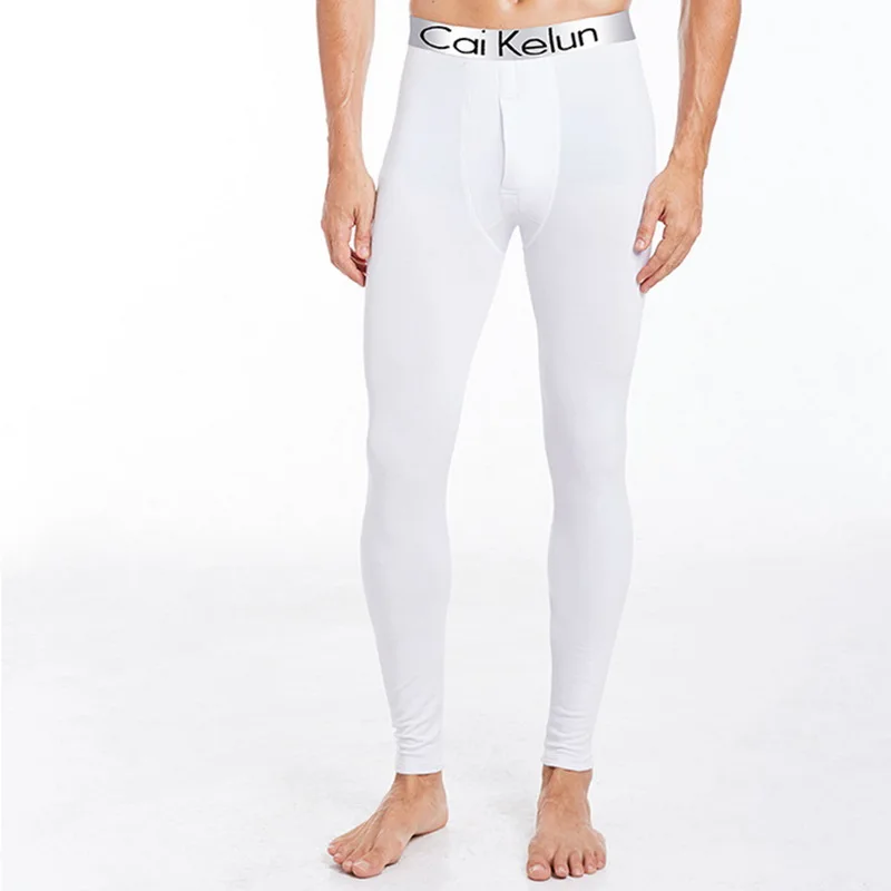 Мужские кальсоны термоприятное для кожи нижнее белье зимние теплые длинные