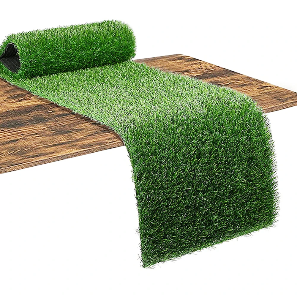 

Artificial Grass Table Runner Green Simulation Turf Table Cloth Hawaiian Party Dining Table Runners Wedding Banquet Table Decor