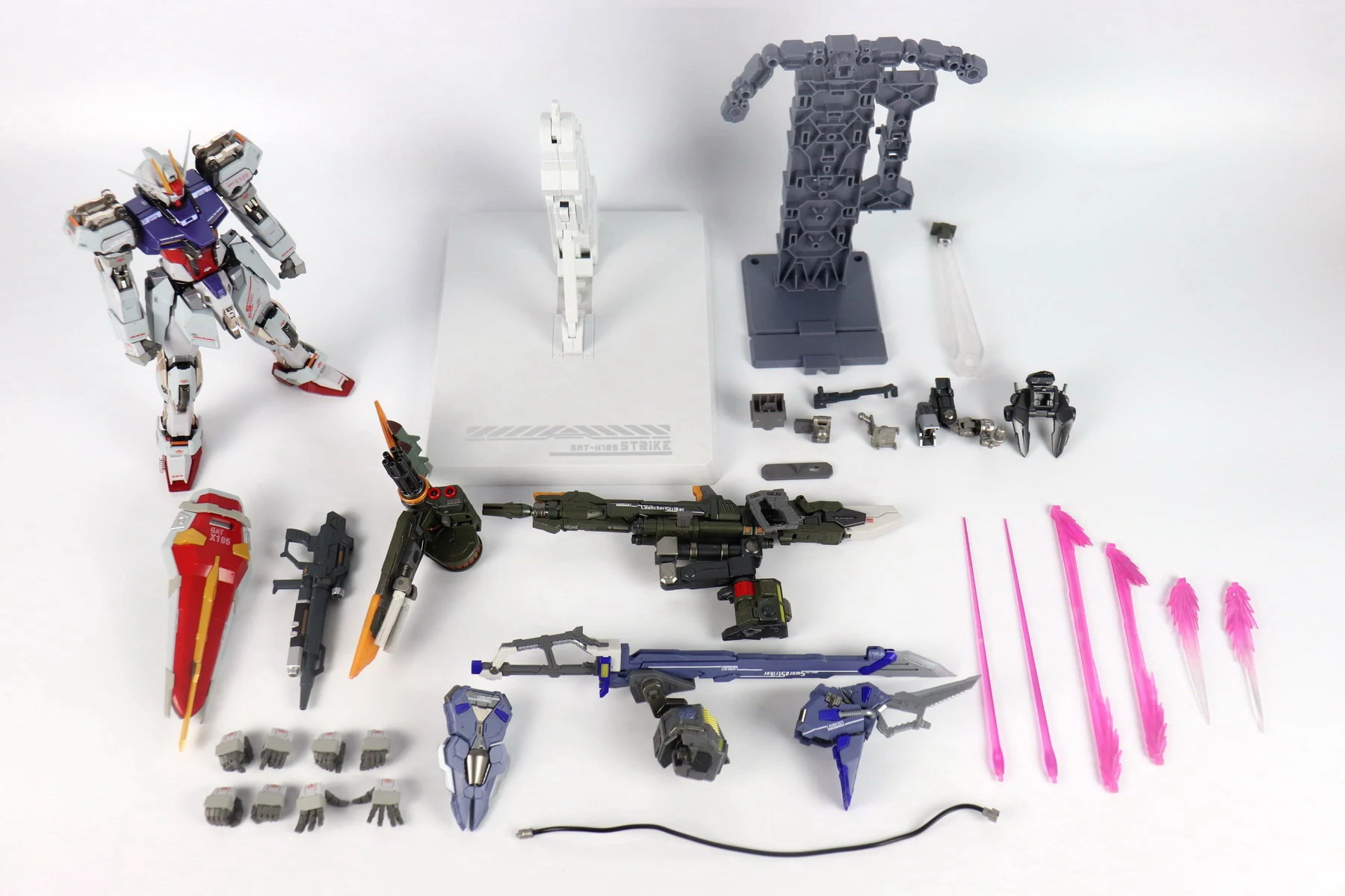 DABAN 8829 Sword Launcher Strike MG 1/100 GAT-X105 AQM/E-X02 AQM/E-X03 Набор моделей в сборе Коллекция роботов