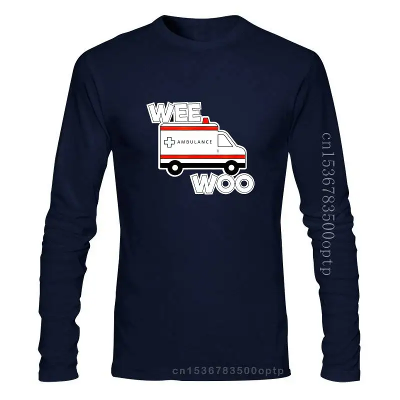 

Мужская одежда Wee Woo машина скорой помощи параметры Amr подарок наряд футболка