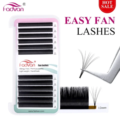 Fadvan Easy Fanning ресницы 1 см-1.5 см