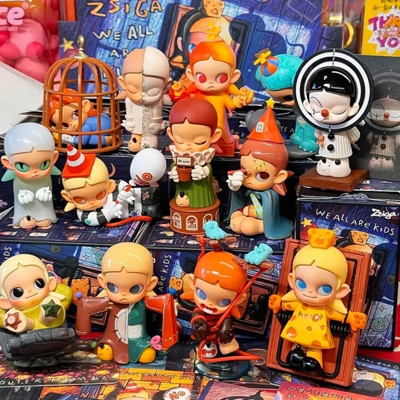 Подлинная серия Zsiga We All Are Kids слепая коробка игрушка модный орнамент гаражный