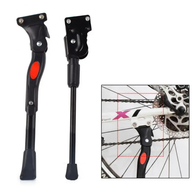 

MTB Bike Kick Stand Road Bike Parking Racks Mountain Kickstands Cycling Side Stand Foot Support Adjustable Brace Cycling Parts