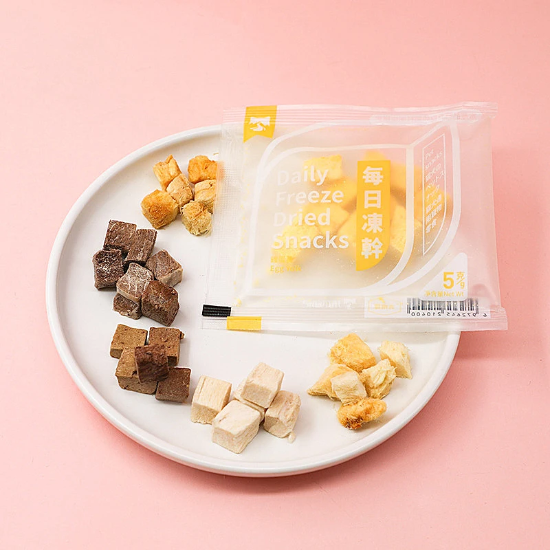 Pet Freeze-dried Meat Training Reward Snacks Freeze-dried Chicken, Duck, Egg Yolk, Cod, Cats and Dogs Try 5g Pack
Pet Freeze-dried Meat Training Reward Snacks Freeze-dried Chicken, Duck, Egg Yolk, Cod, Cats and Dogs Try 5g Pack