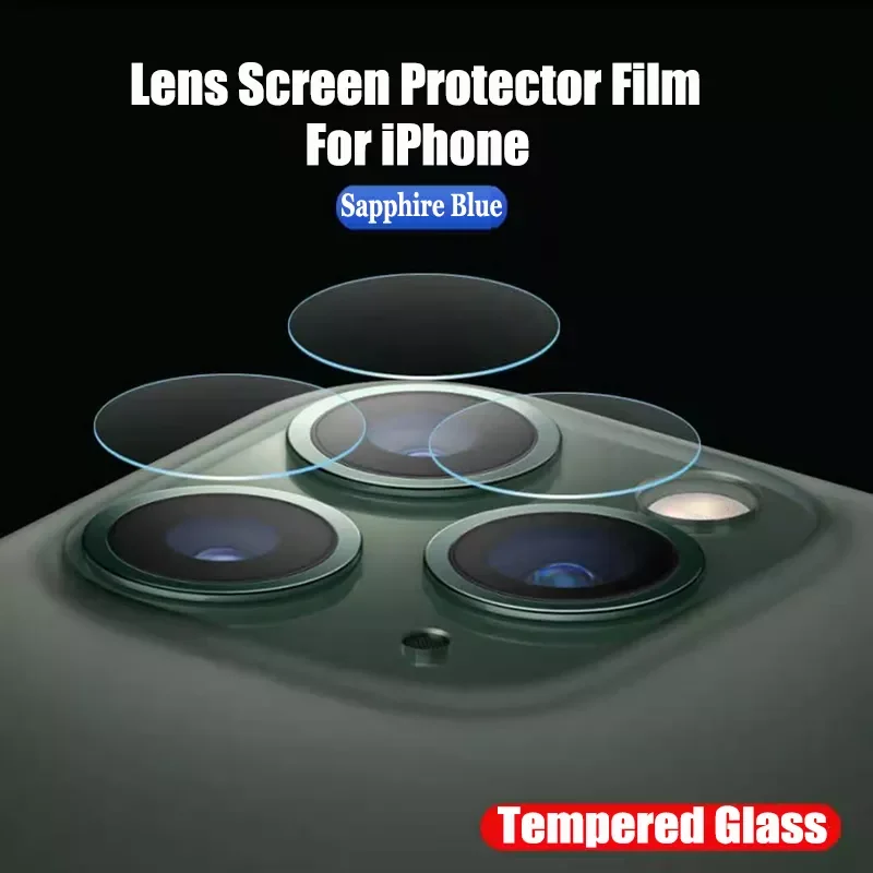 

For iPhone 11 Pro Max XS XR X 8 7 Plus Camera Lens Screen Protector Film on For iPhone 11 X 7 Tempered Glass Back Lens Film Glas