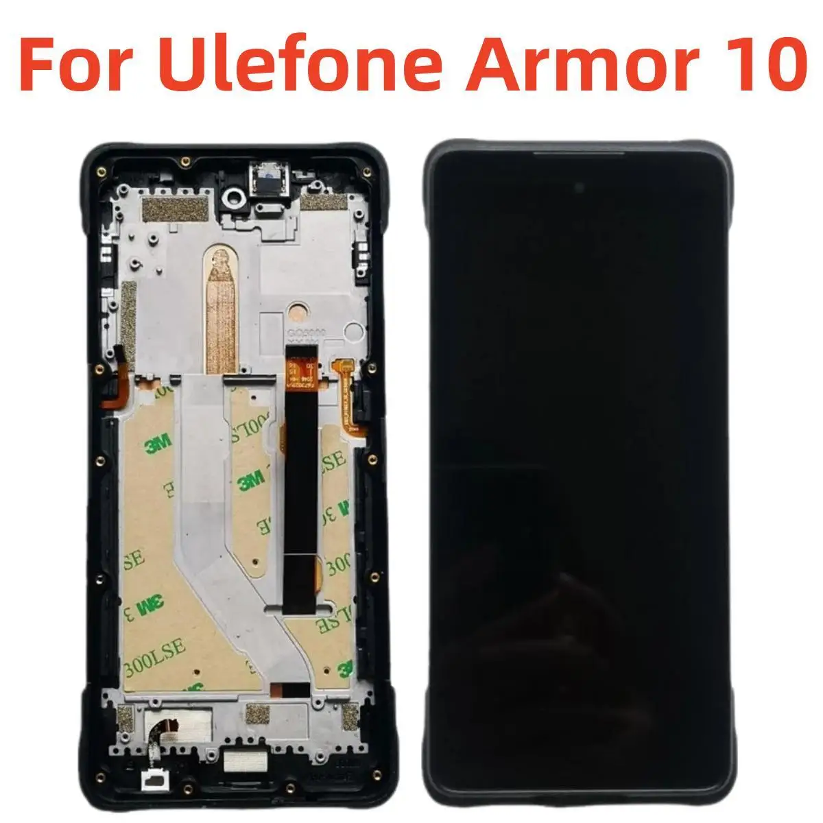 New Original 6.67 Inch Touch Screen LCD Display + Frame Assembly Replacement For Ulefone Armor 10 Android 10 Smart Phone