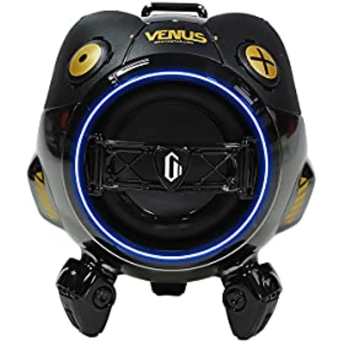 

GravaStar Outdoor Bluetooth Speaker with Subwoofer, Portable Party Speakers 10 Hours Playtime,Venus Series (Diablo)