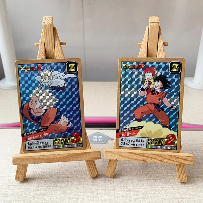 Фото Аниме-карточки Dragon Ball DIY ACG: Крилин, Андроид 18, Фриза, Броли, Транкс, Бульма. Светоотражающие коллекционные игровые карточки. Подарок на день рождения. №5