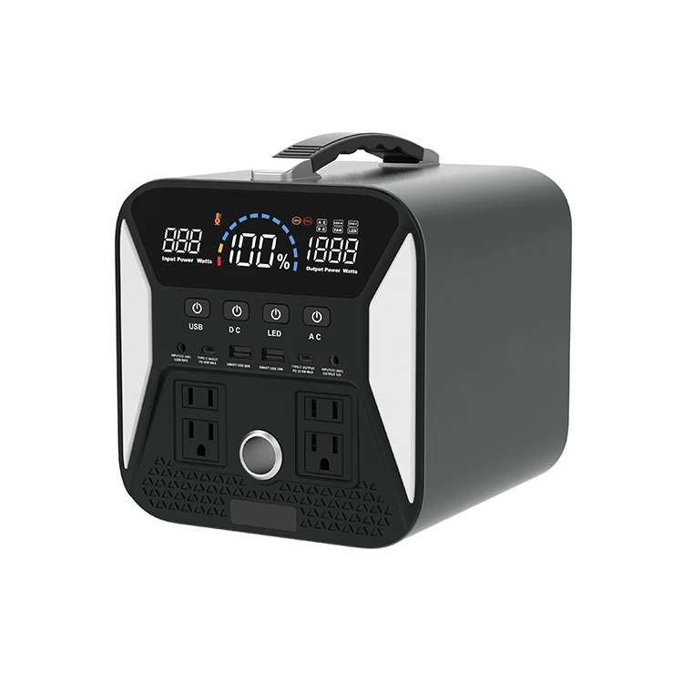 

Noiseless generator 300w 600w 1000w portable power station for outdoor
