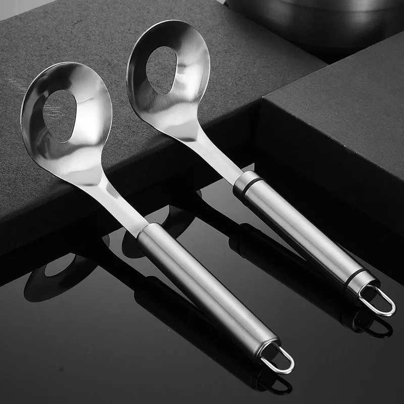 

304 Stainless Steel Spoon Squeezing Balls Artifact Household Fish Ball Meatball Maker Kitchen Pinch Meatball Tools