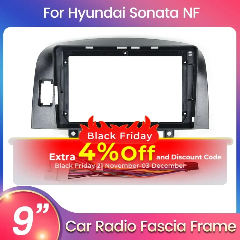 Для Hyundai SONATA NF 2004 2005 2006 2007 2008 для Android автомобильная радио панель лицевая