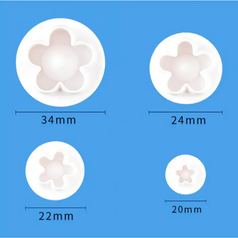 Polymer Clay Cutter Cloud Mold Heart Star Snowflake Cutting Pottery Sculpture Geometric Figure Embossing Modeling Tools