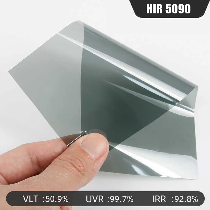 VLT50 % с 80x400 см IR100 2 мил Hd нано-керамическая пленка для автомобиля и дома оконная