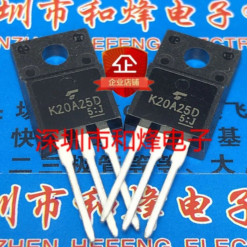 

K20A25D TK20A25D новая импортная фотосессия 250V 20A триодный разъем MOS