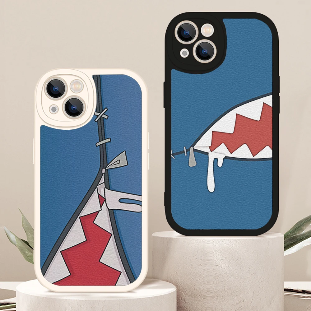 

For Iphone Hololive Gawr Gura Phone Case for Iphone 13 12 11 14 Pro MAX 13 MiNi 7 8 14 plus 13 XS XR Lambskin Protective Covers