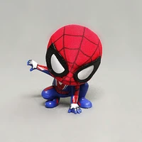 marvel spider man handheld toy magnets shake head action figure q version of the heros return avengers furnishing articles