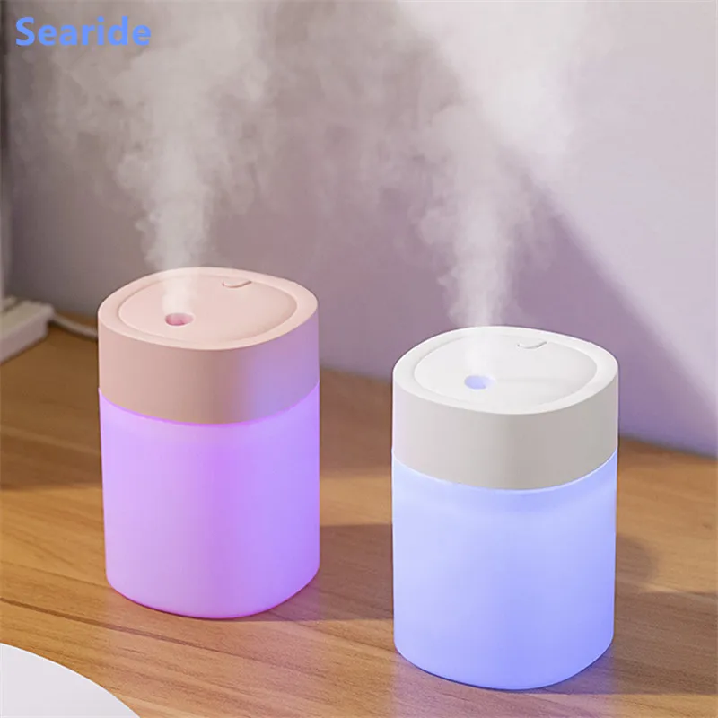 USB Air Car Humidifier Ambient Aroma Essential Oil Mini Fragrance Diffuser Color Light Perfume Mist Maker for Room Home Xiaomi