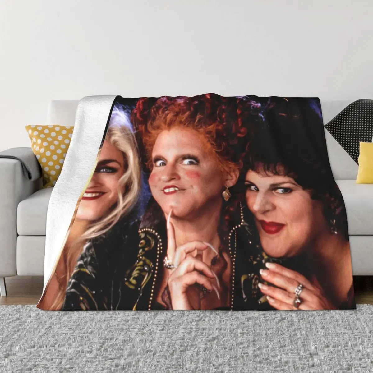 

Красивое супермягкое одеяло в виде ведьмы на Хэллоуин, осень/зима, покрывало для автомобиля