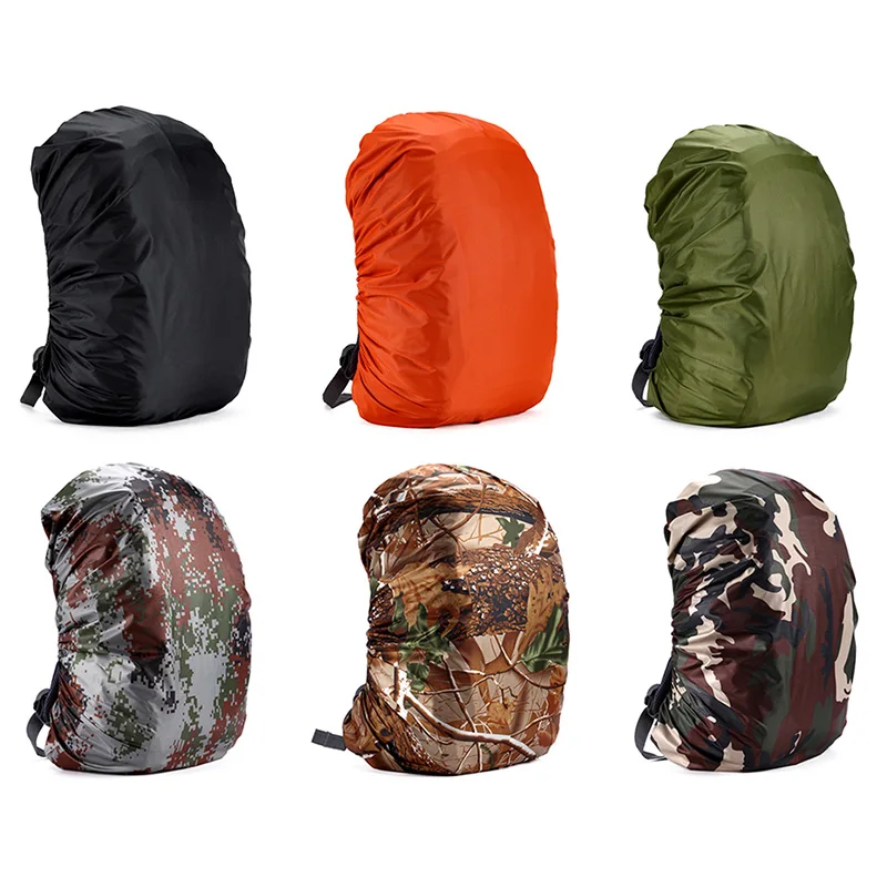

35/45/60/70/80L Outdoor Backpack Rain Cover Mountaineering School Bag Cover Waterproof Camping Hiking Travel Bag Elastic Cover