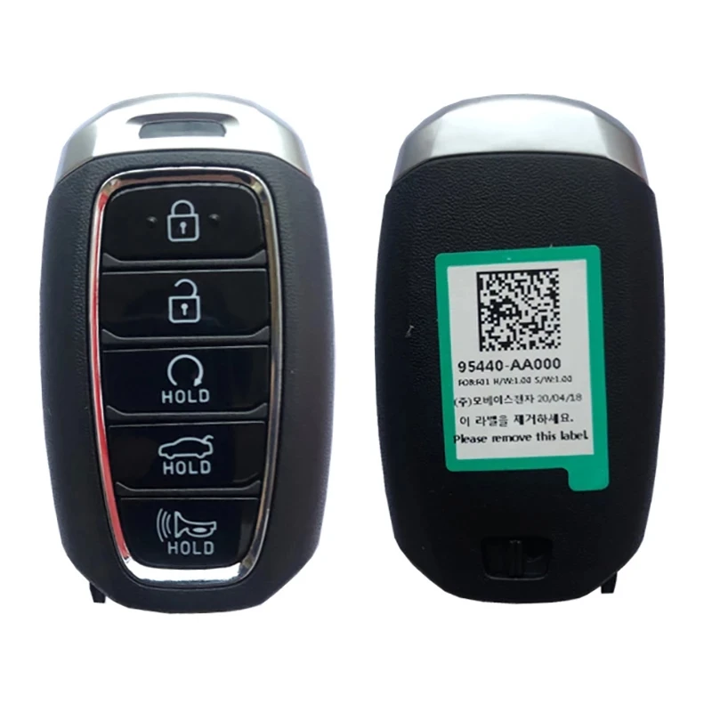 

OEM 5 button car key for Hyundai 95440-AA000 433MHZ 6A chip