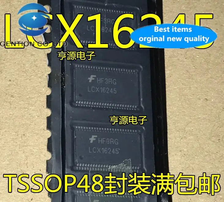 10pcs 100% orginal new  LCX16245 LCX16245A 74LCX16245MTDX TSSOP-48