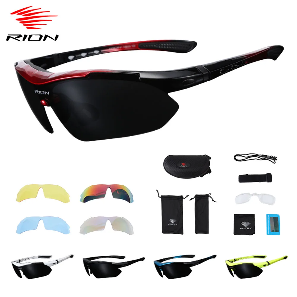 

RION Cycling Sunglasses For Men 2022 Motorcycle MTB Eyewear Road Bike Women Polarized Glasses Fishing Bicycle Goggles Sport Lens