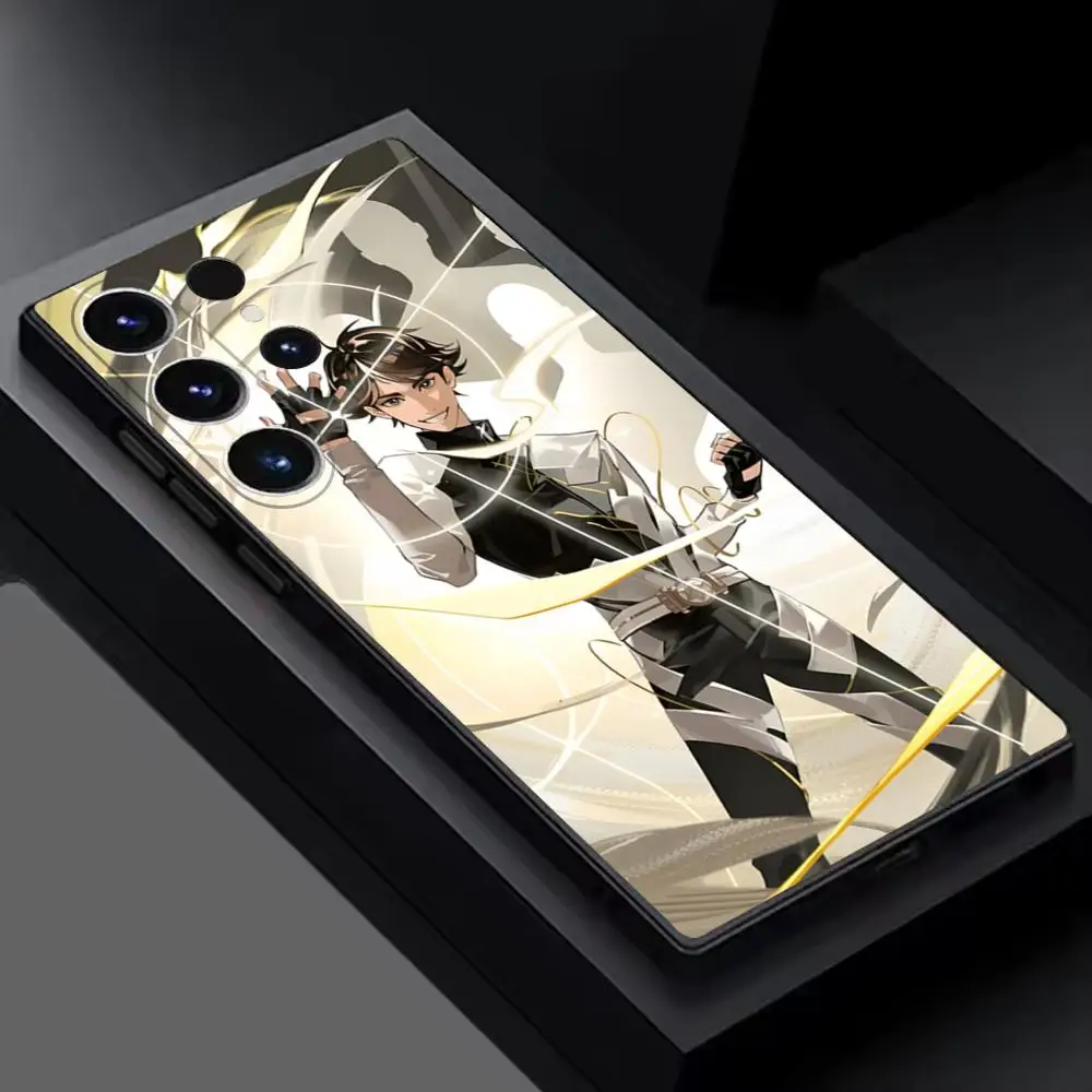 Фото Чехол для телефона Cool TO BE HERO X Anime для Samsung Galaxy S26 S25 S24 S23 S22 S21 Plus Ultra Note20, мягкий, черный №3