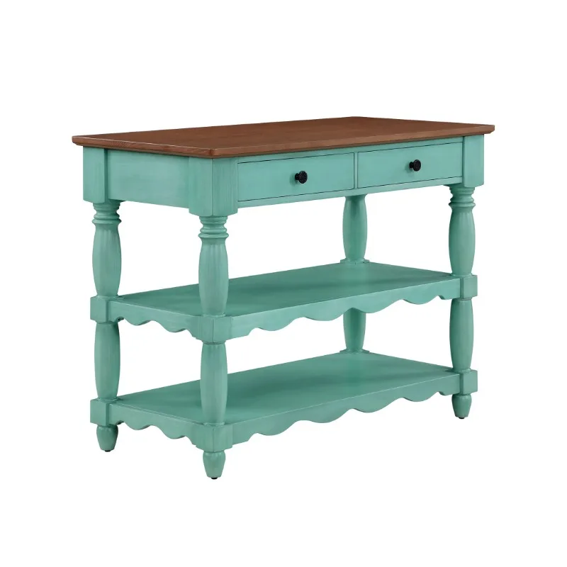 

The Pioneer Woman Kitchen Island, Teal