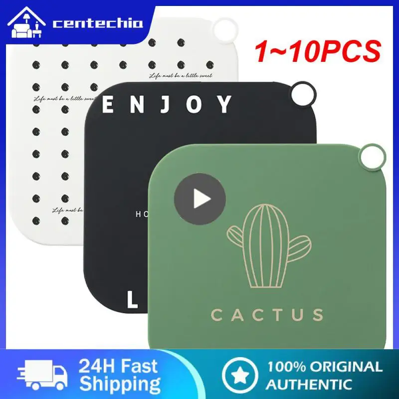 

1~10PCS Anti Odor Sewer Deodorant Floor Drain Cover Water Stoppe Silicone Floor Drain Deodorant Pad Toilet Floor Drain Pad