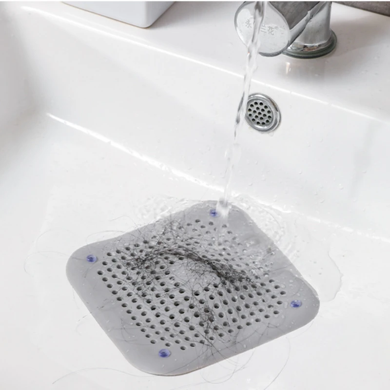 

Фильтр для волос, антиблокирующий фильтр для раковины, пробка для слива ванны, душа, Силиконовая пробка для кухни, дезодорирующая пробка, ак...