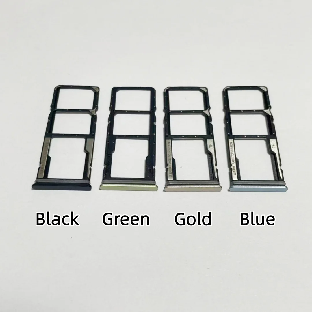 Фото Лоток для SIM-карты и SD-карты для Xiaomi Redmi A7 Pro 25128RN17Y 25128RN17A, запчасти для ремонта, держатель для чип-карт, выдвижной лоток, гнездо для карт №2