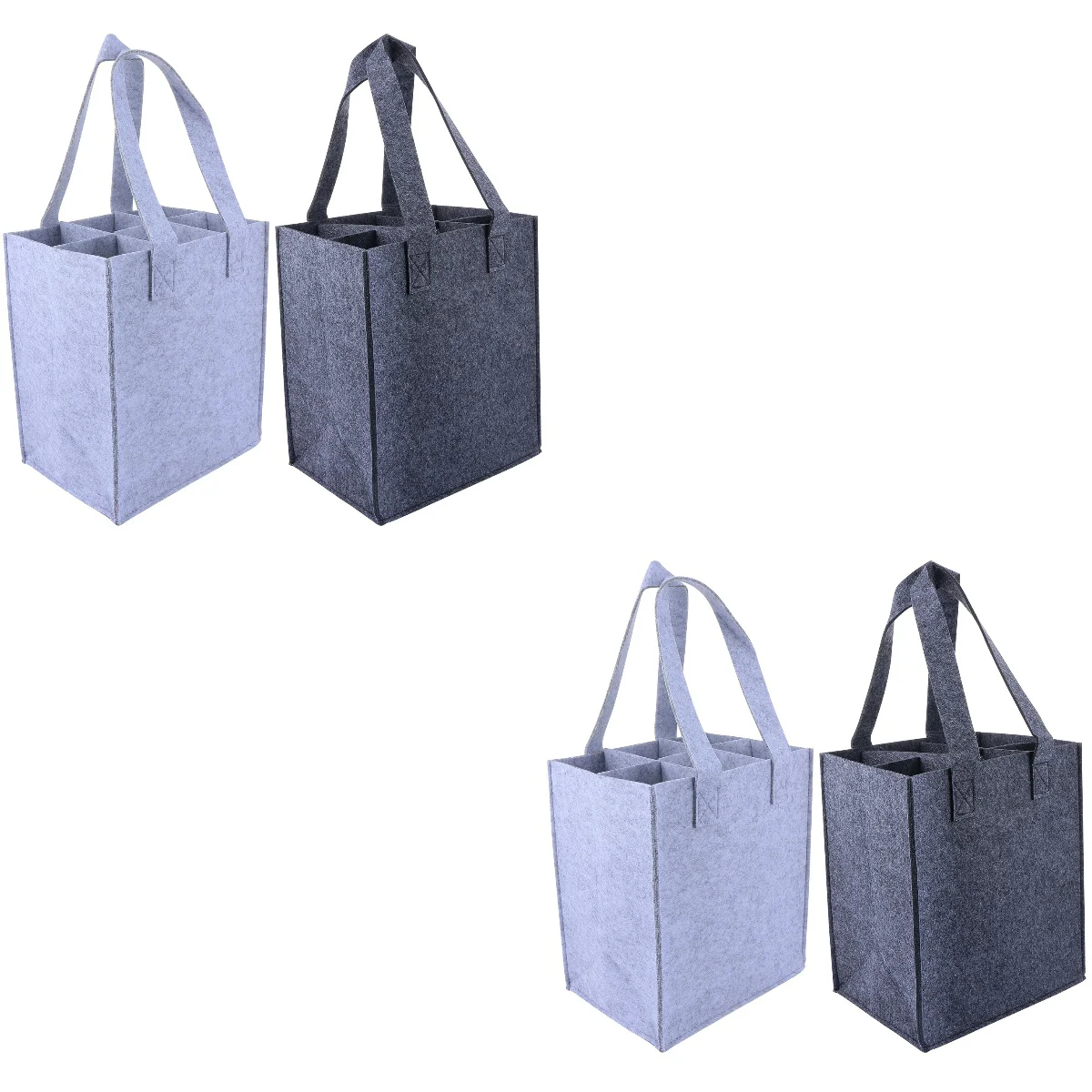 

Bag Tote Bottle Carrier Felt Gift Champagne Storage Pouches Box Carryingpacking Case Accessory Sets Multi