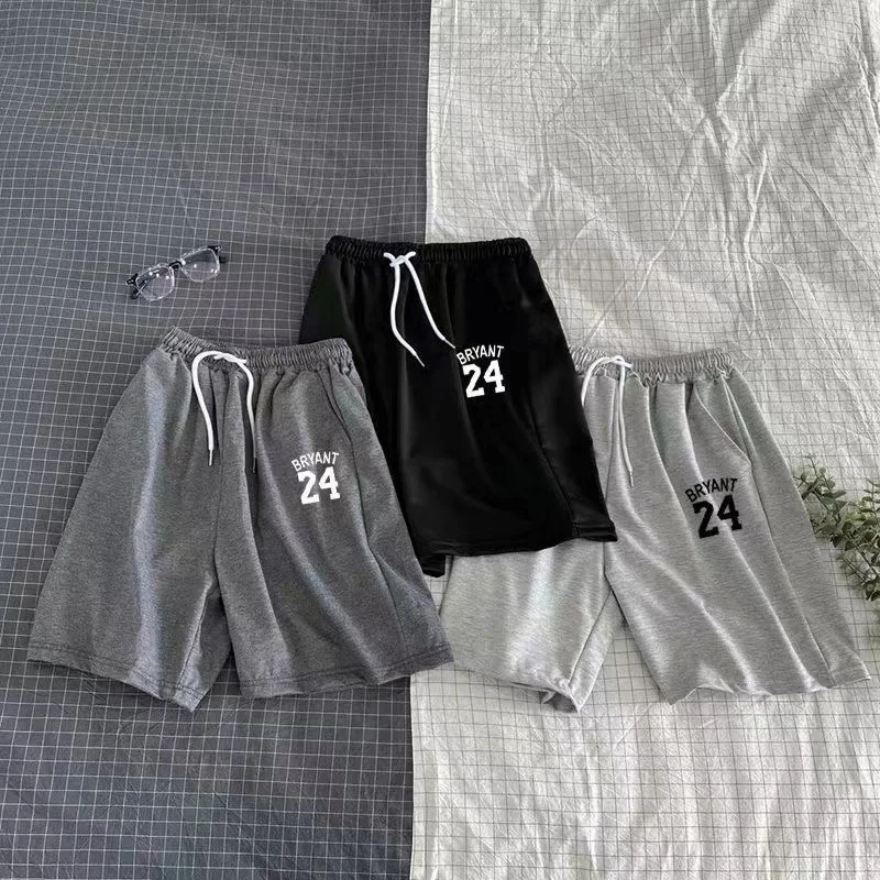 

Casual Pants Basketball Unisex Sweatpants Bryant 24 Shorts Trouser Training Trip Summer Simple