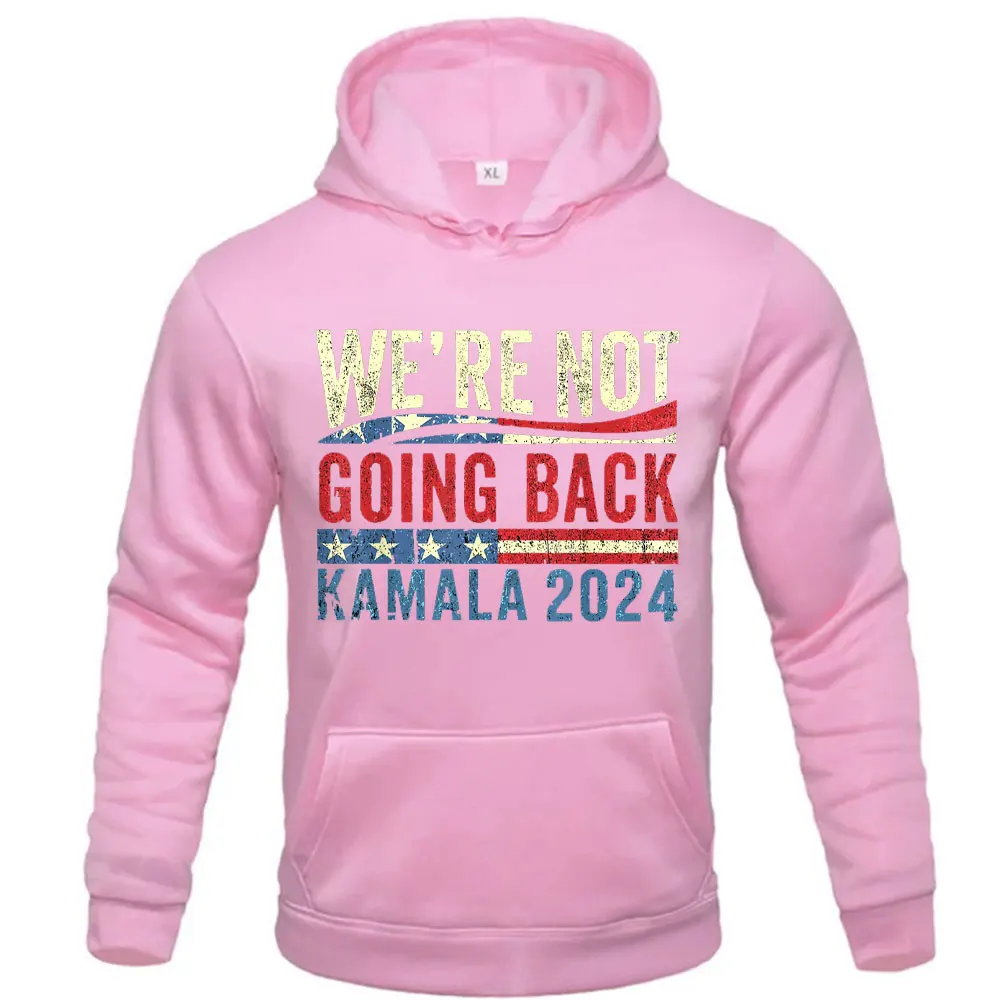 Kamala Harris We're Not Going Back Election 24 превосходные условия президента Y2k одежда новые