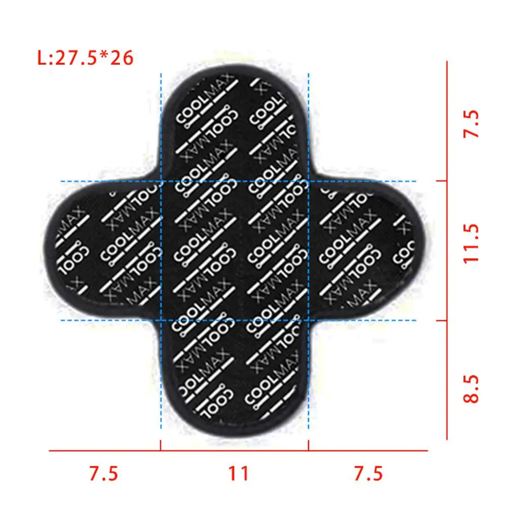

Ademend Motorhelm Insert Liner Cap Kussen Pad Sneldrogend Zweet Wicking Helm Isolatie Voering Moto Zwart Capacet