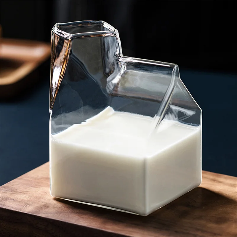 Shape Glass Hot Chocolate Milk Cup Coffee Mug Breakfast Cup Creative Gift