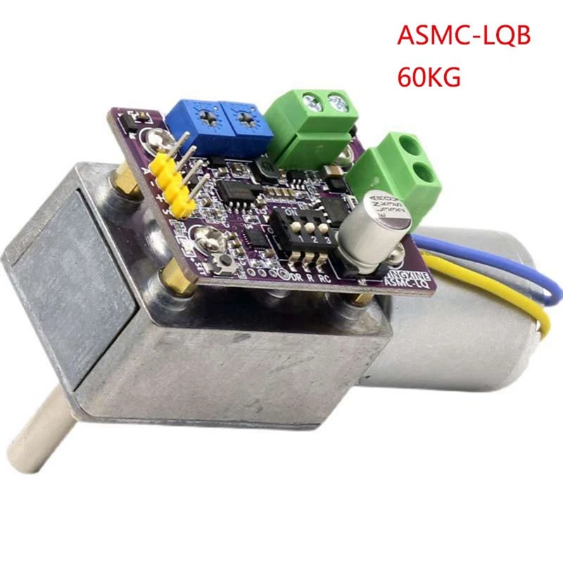 

ASMC-LQB 360 градусов кодировщик 60 кг червячный сервопривод для управления рычагом робота и аналогового управления напряжением