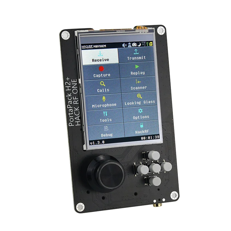 Сенсорный экран PortaPack H2 3 2 дюйма 0.5PPM TCXO часы для трансивера HackRF One SDR с батареей |