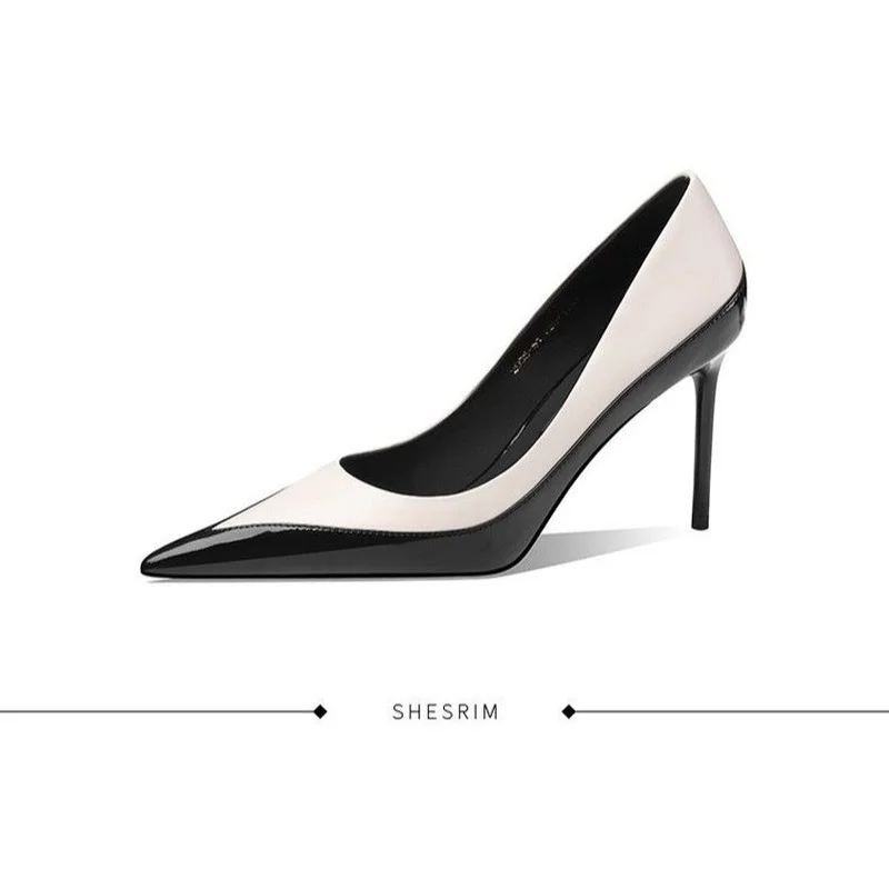 Женские лоферы на высоком каблуке привлекательные элегантные туфли среднем