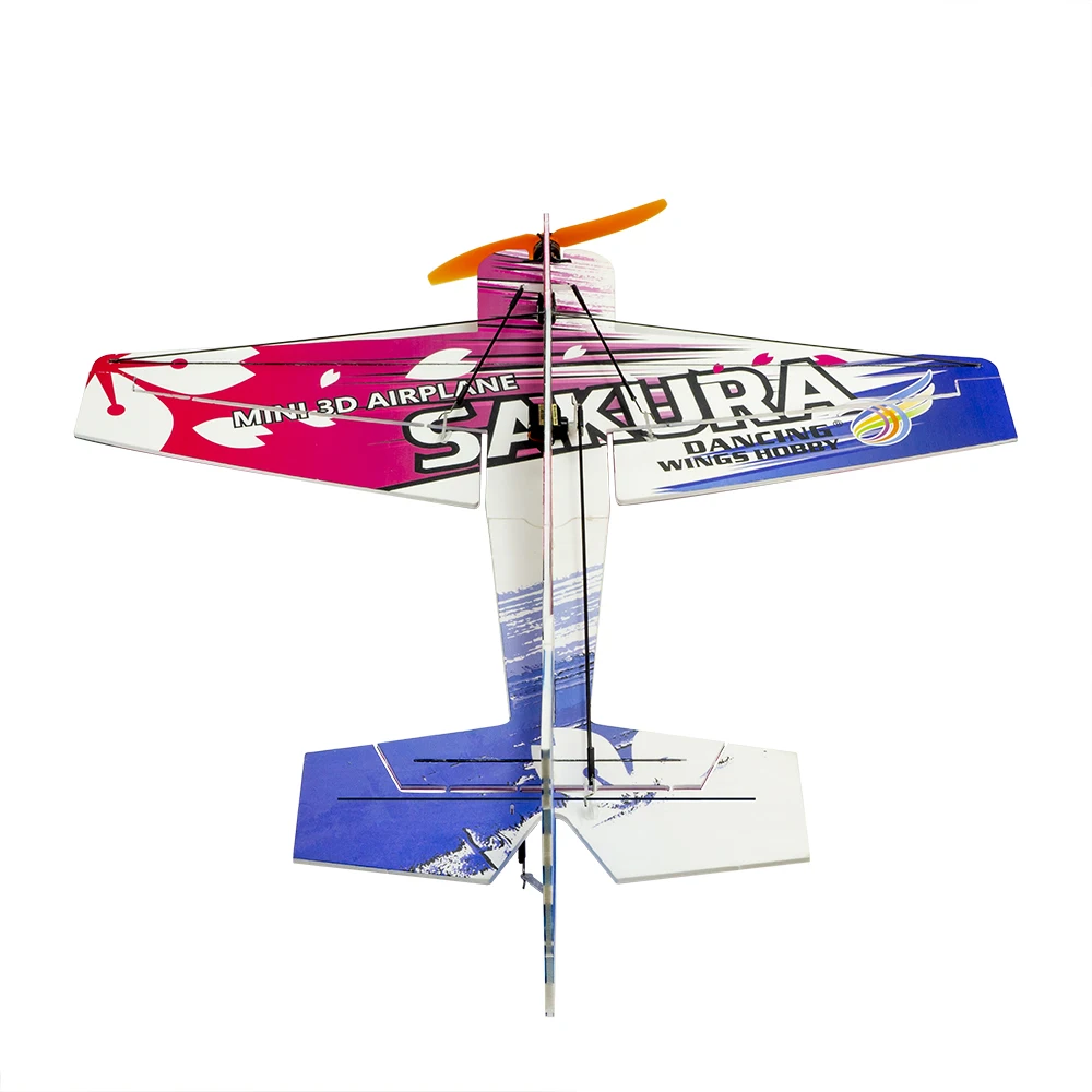 Фото DW Hobby PP/EPP 3D RC Электрический самолет Модель радиоуправления F3P SAKURA Размах крыльев 420 мм Комплект самолета из пенопласта Игрушка с дистанционным управлением E211 №2
