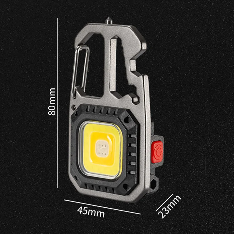 1 шт. карманный фонарик с USB-портом