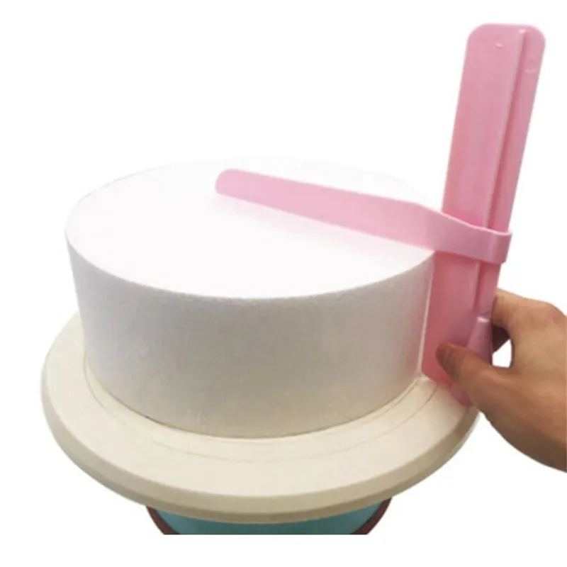 

Kitchen Accessories Cake Tools Gadgets Cake Screed Adjustable Height Scraper Edge Smoother DIY Decoration Level Rotating Baking